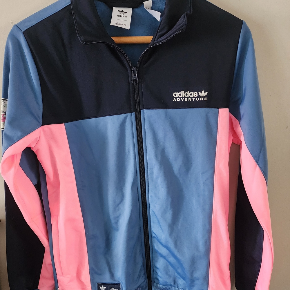 Adidas Blue and Black Jacket